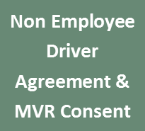 Non Employee Driver Agreement 